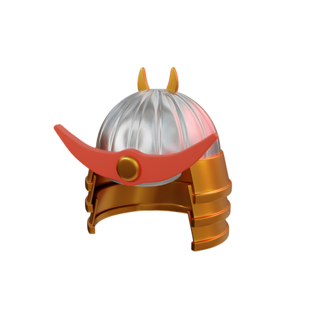 Samurai-Hut  3D Icon