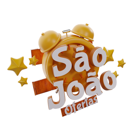 San Juan con alerta de venta  3D Icon