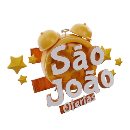 San Juan con alerta de venta  3D Icon