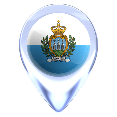 São Marino  3D Icon