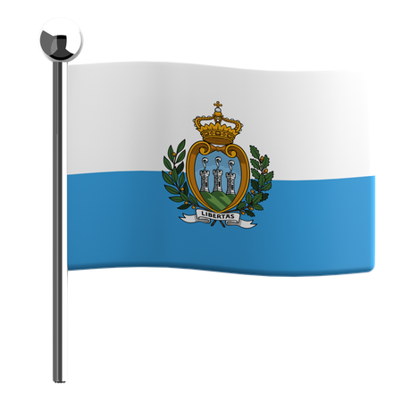 São Marino  3D Icon