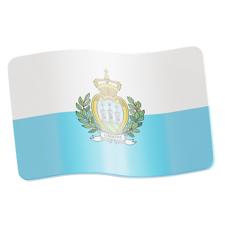 San Marino  3D Icon