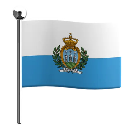 San marino  3D Icon