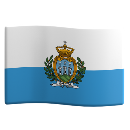 San marino  3D Icon