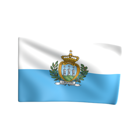 San Marino  3D Icon