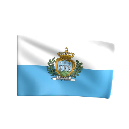 San Marino  3D Icon