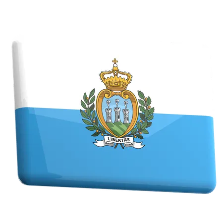 San marino  3D Icon