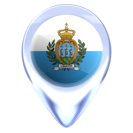 San marino  3D Icon