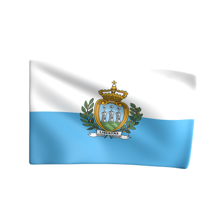 San Marino  3D Icon