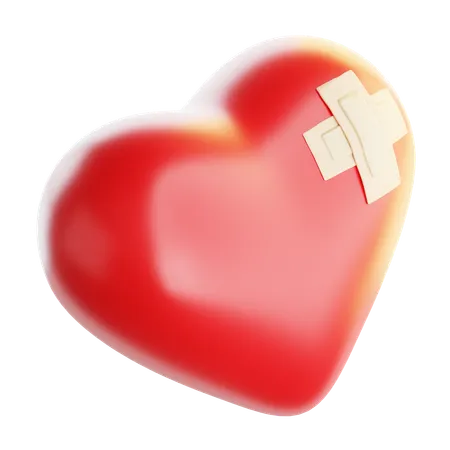 Sanar el corazon  3D Icon