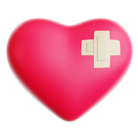 Sanar el corazon  3D Icon