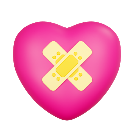 Sanar el corazon  3D Icon