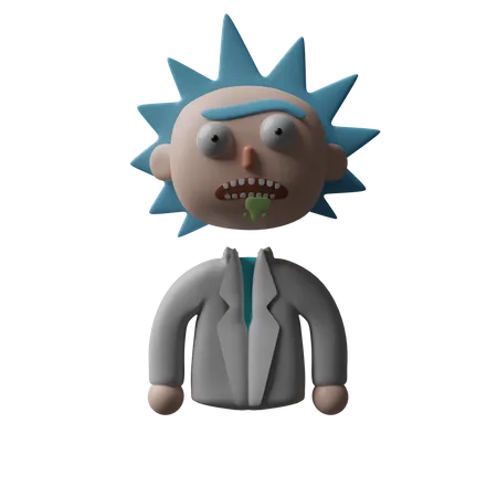 Sanchezy Rick  3D Icon