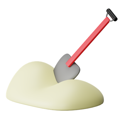 Sand  3D Icon