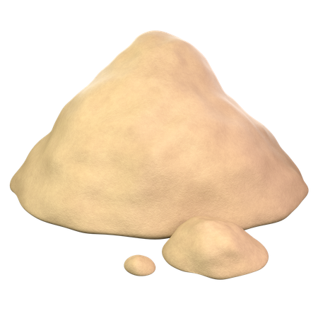 Sand  3D Icon