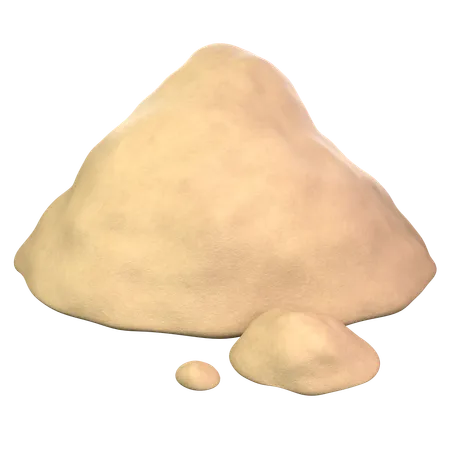 Sand  3D Icon