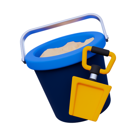 Sand Basket  3D Icon