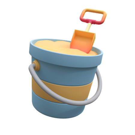 Sand Basket  3D Icon