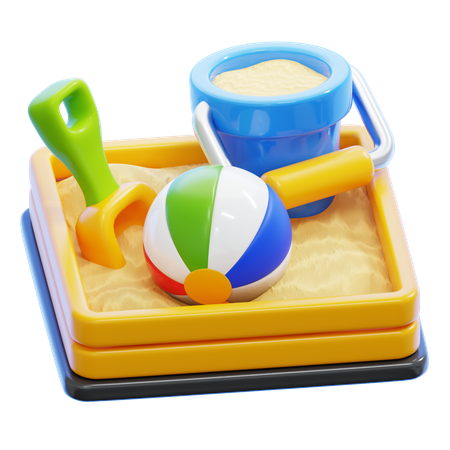 SAND BOX  3D-Symbol