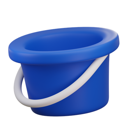 Sand Bucket  3D Icon