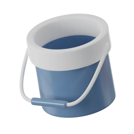 Sand Bucket  3D Icon