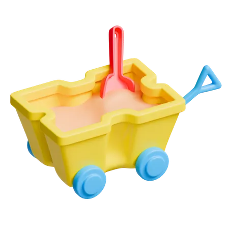 Sand Car  3D Icon