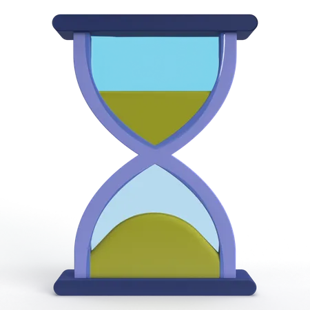 Sand Clock  3D Icon