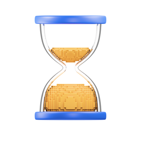Sand clock  3D Icon