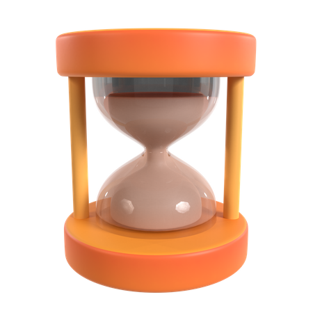 Sand Clock  3D Illustration