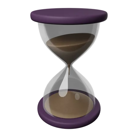 3 D Sand Clock Illustration 3D Icon