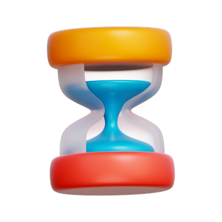 Sand Hourglass  3D Icon