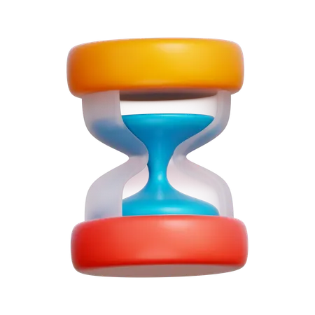 Sand Hourglass  3D Icon