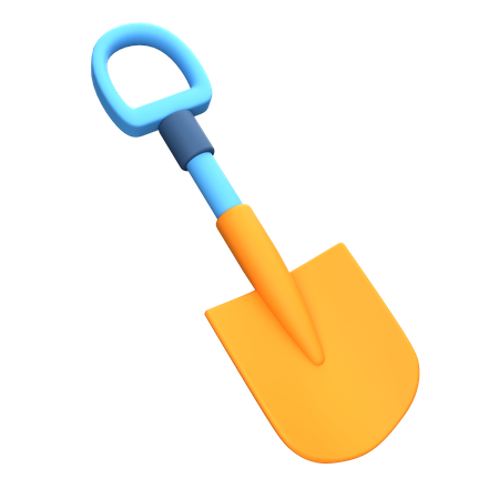 Sand Shovel  3D Icon