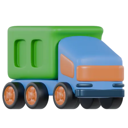 Sand Truck  3D Icon