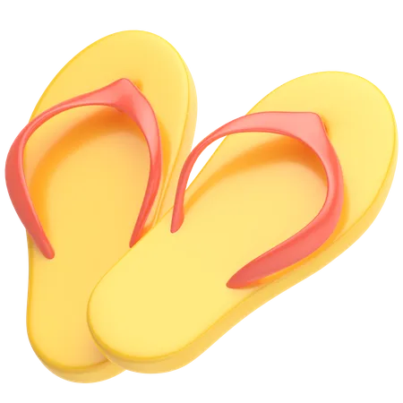 Sandal  3D Icon