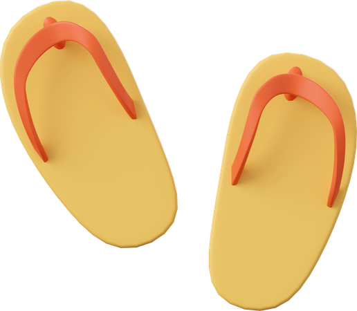 Sandalen  3D Icon