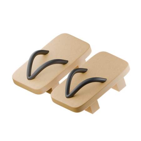 Sandalen  3D Icon