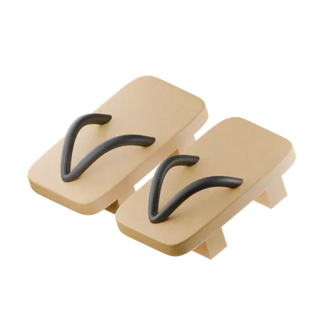 Sandalen  3D Icon