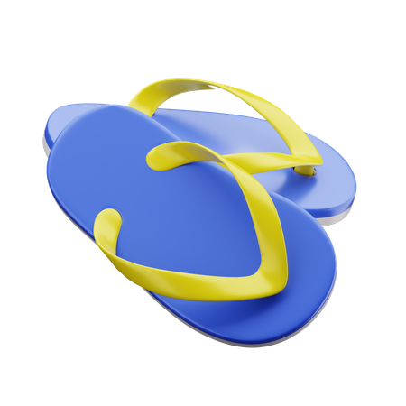 Sandalias  3D Icon