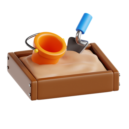 Sandbox  3D Icon