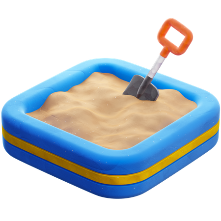 Sandbox  3D Icon