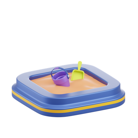 Sandbox  3D Icon