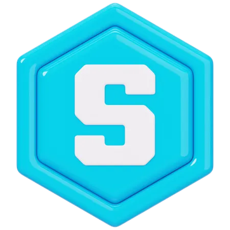 Selo Sandbox (SAND)  3D Icon