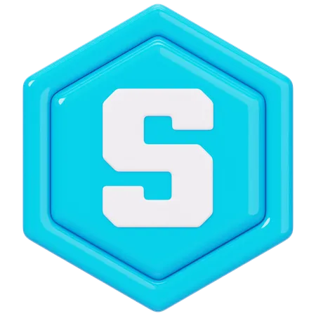 Sandbox (SAND)  Badge  3D Icon