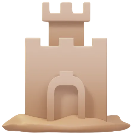 Sandburg  3D Illustration