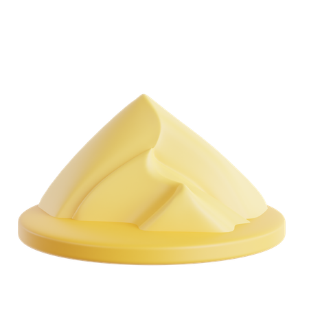 Sanddüne  3D Icon