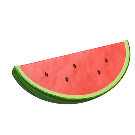 Fruta de sandia  3D Icon