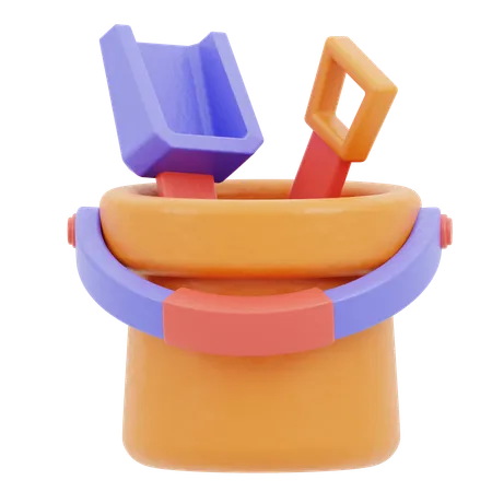 Sandkastenspielzeug  3D Icon