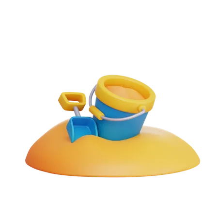 Sandspiele  3D Icon