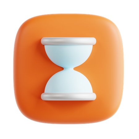 Sanduhr  3D Icon